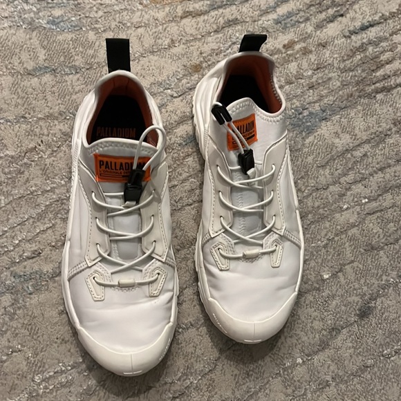 PALLADIUM Womens LOW TOPS | OFF-GRID LO NYL Star White | Size 7.5 - Picture 6 of 14